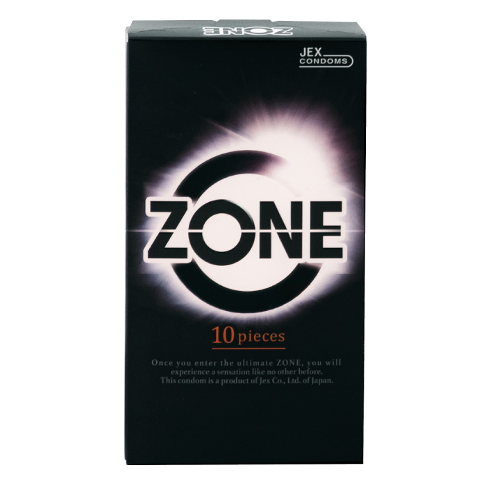 コンドーム ZONE(ゾーン) ラテックス製 6個入 セクシャルヘルス JEX 