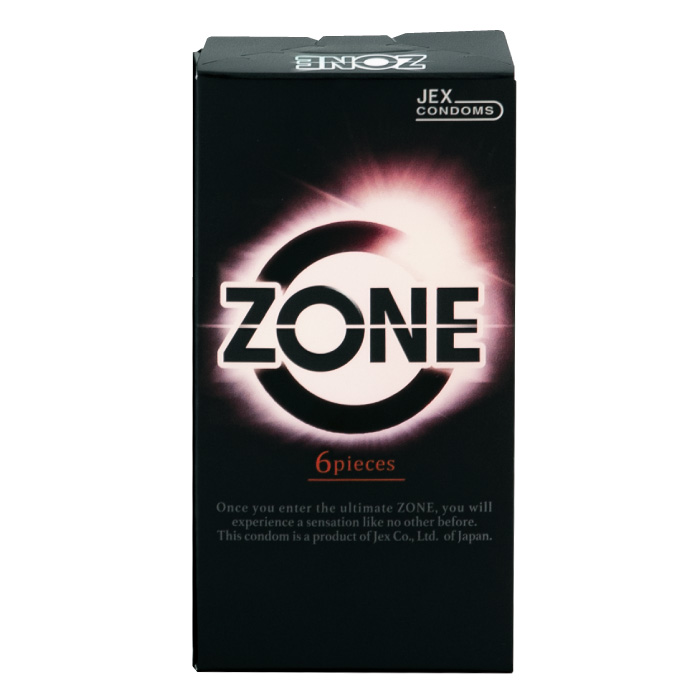 コンドーム ZONE(ゾーン) ラテックス製 6個入
